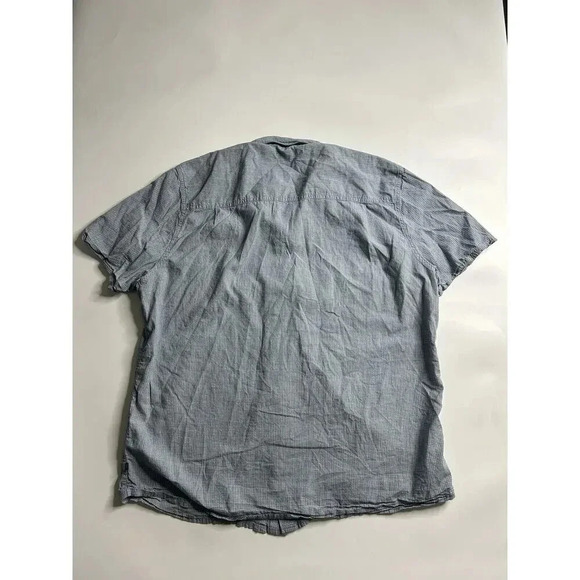 Toad & Co Shirt Mens XL Organic Cotton Blue Button Up Hiking Camping Outdoor - Picture 5 of 6